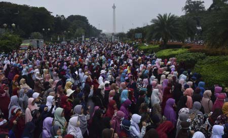 Usai Terima Aksi 287, MK Enggan Buka Isi Pembicaraan