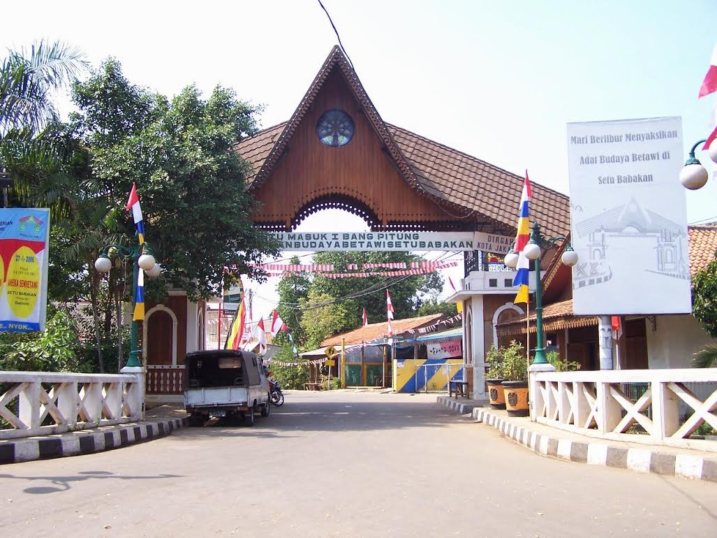 Jelang Lebaran Betawi, Kawasan Setu Babakan Dipermak