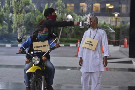 100 Hari Penyerangan Novel, KPK Gelar Doa Bersama  Tagar