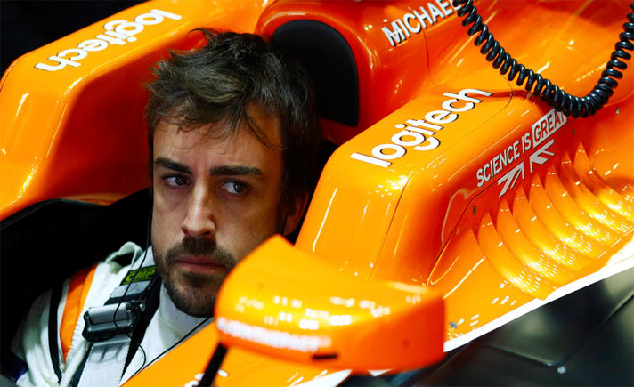 Pebalap McLaren Fernando Alonso