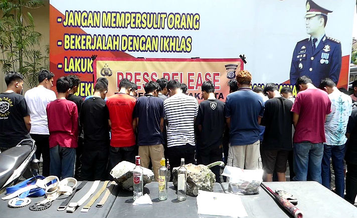 Geng Pelajar Perusak Ruumah di Yogyakarta