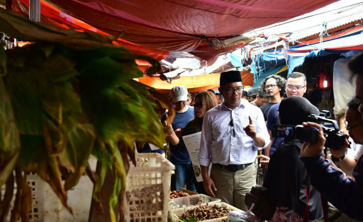 Becek dan Kumuh, Pedagang Minta Pasar Baru Cikarang 