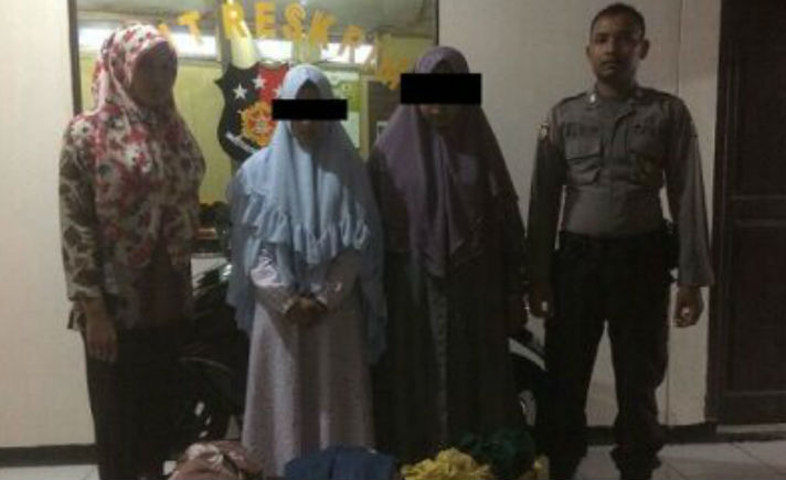 Polisi Gagalkan Dua Wanita Pencuri Pakaian Tagar