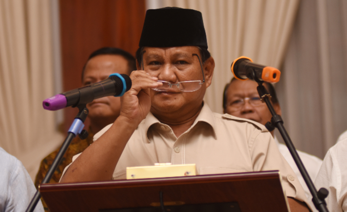 Foto: Prabowo Minta Anggota KPPS Meninggal Divisum | Tagar