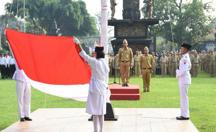 Pemkab Batang Gelar Upacara Hari Kesaktian Pancasila Tagar