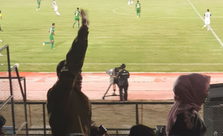 Edy Rahmayadi Sehat, Lagi Nonton PSMS di Stadion Teladan 