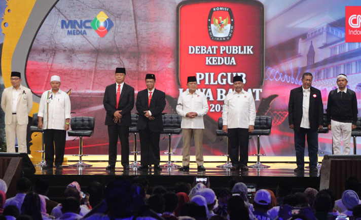 Debat Pilgub Jabar Putaran Kedua Dimulai Dengan Suasana Duka | Tagar