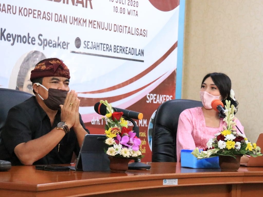 Kepala Dinas Koperasi dan Usaha Mikro Kecil Menengah (UMKM) Provinsi Bali, I Wayan Mardiana