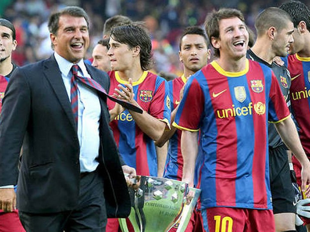 Laporta dan Messi