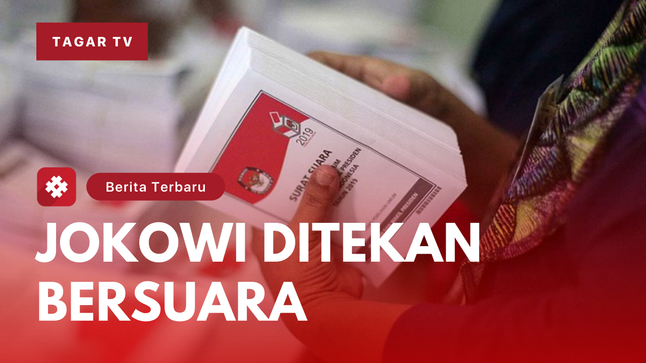 Video Jokowi Ditekan Bersuara Soal Penundaan Pemilu 2024 Tagar