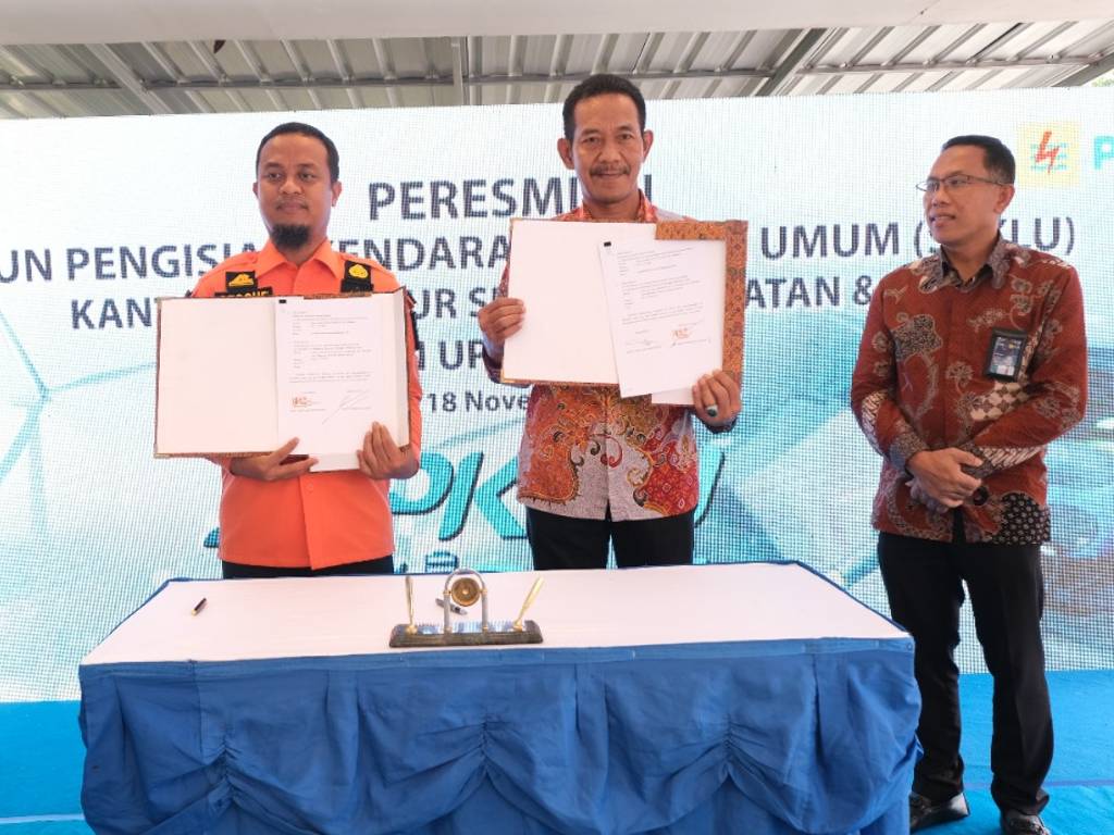 Sinergi dengan Pemprov, PLN Tambah 2 SPKLU Fast Charging di Sulawesi Selatan