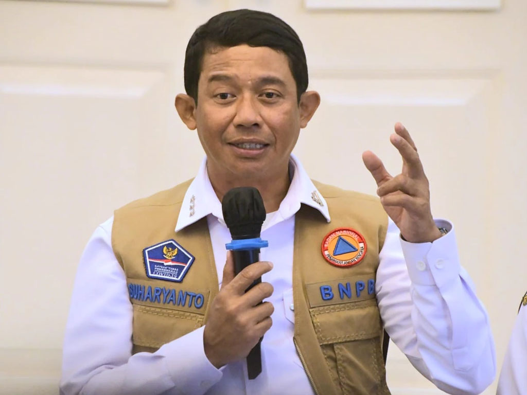 kepala bnpb Letjen TNI Suharyanto