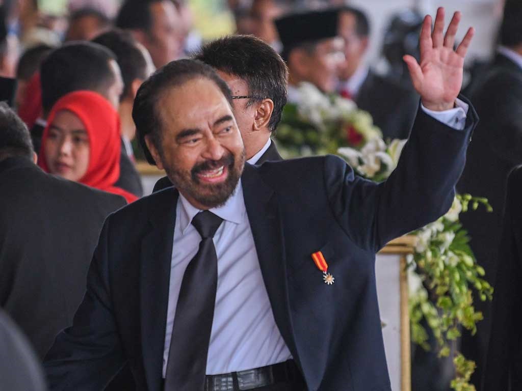 Diundang Presiden Jokowi ke Istana, Surya Paloh: Pak Jokowi Tanya Siapa Cawapres Anies