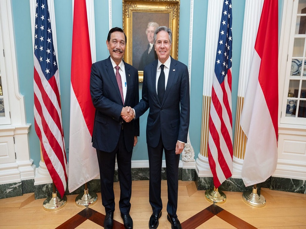 Kunjungan ke Amerika, Menko Luhut Bertemu US Secretary of State dan US Secretary of Treasury