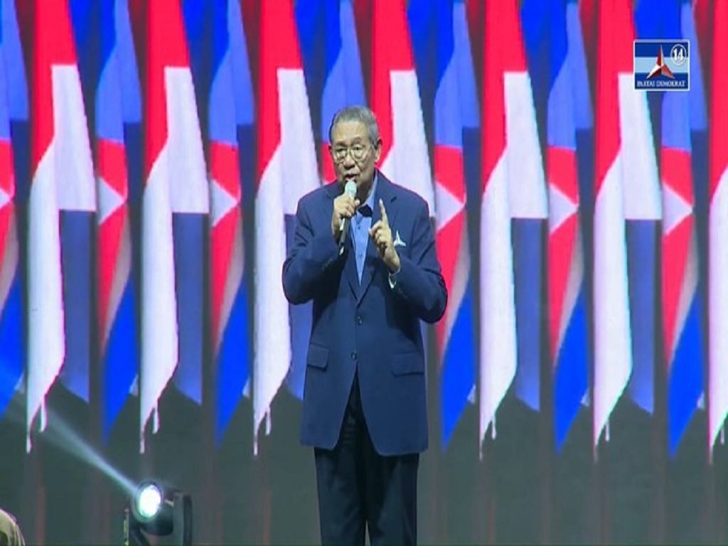 Deklarasi Capres dari Demokrat, SBY Nyanyikan Lagu Tipe-X 'Kamu Enggak Sendirian', untuk Prabowo