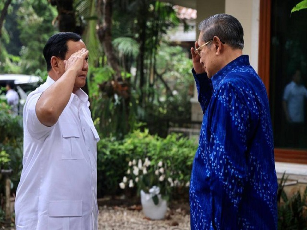 Prabowo Minta Doa Restu SBY di Cikeas, Jelang Daftar Pilpres ke KPU