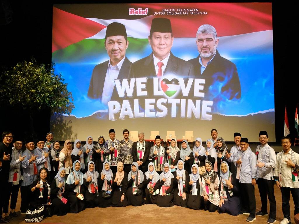 Prabowo Sumbang Lima Milyar Rupiah untuk Perjuangan Palestina Merdeka