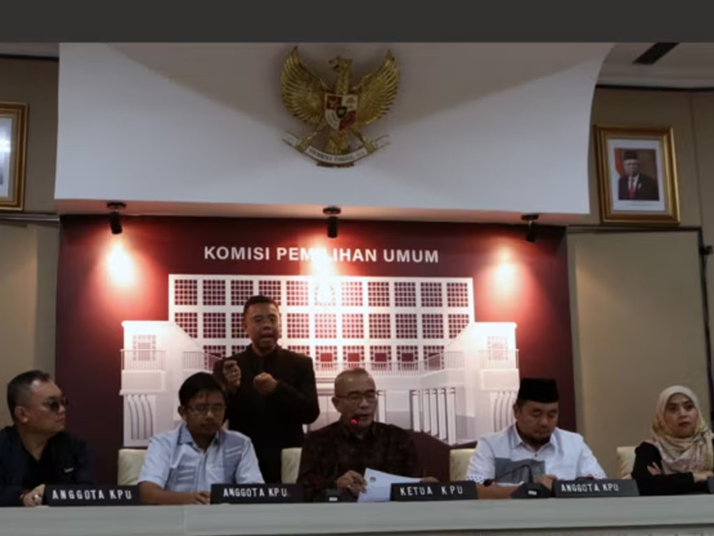 KPU Kukuhkan Tiga Pasangan Capres dan Cawapres untuk Pilpres 2024