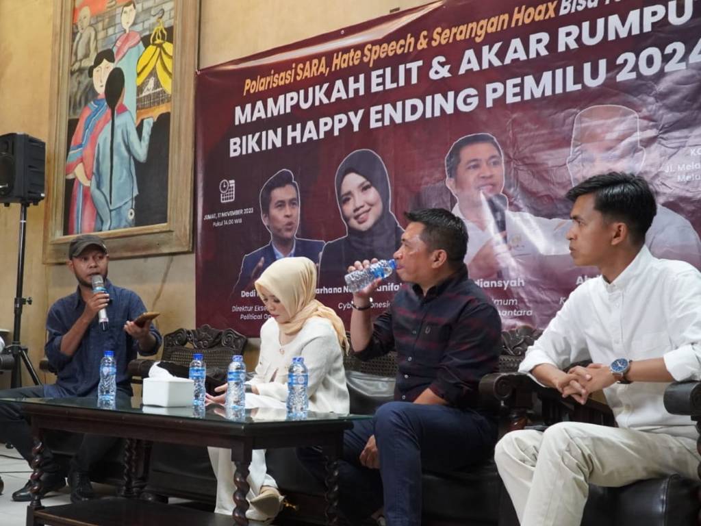 Pemilu 2024 Riang Gembira Tanpa Hoaks, Ujaran Kebencian dan Polarisasi