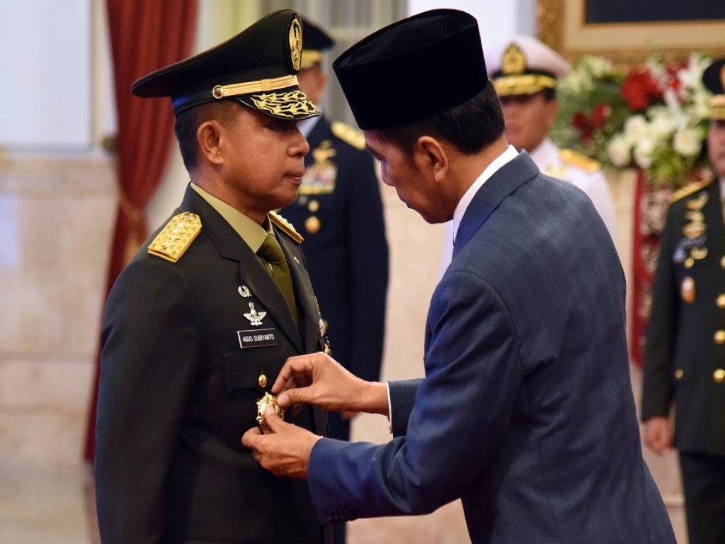 Presiden Jokowi Resmi Lantik Agus Subiyanto Jadi Panglima TNI | Tagar