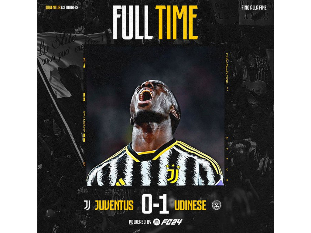 Juventus Tumbang di Kandang Dikalahkan Udinese di Serie A Italia | Tagar