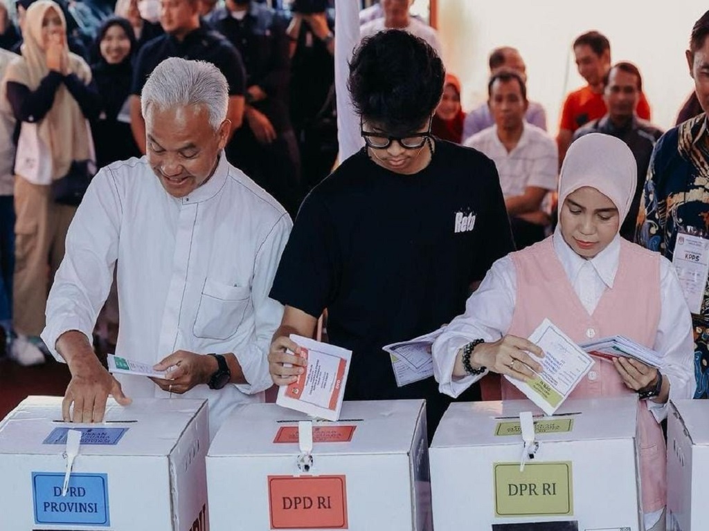 Soal Waktu Nyoblos Berbarengan dengan Anies, Ganjar: Ndak Janjian, Kebetulan