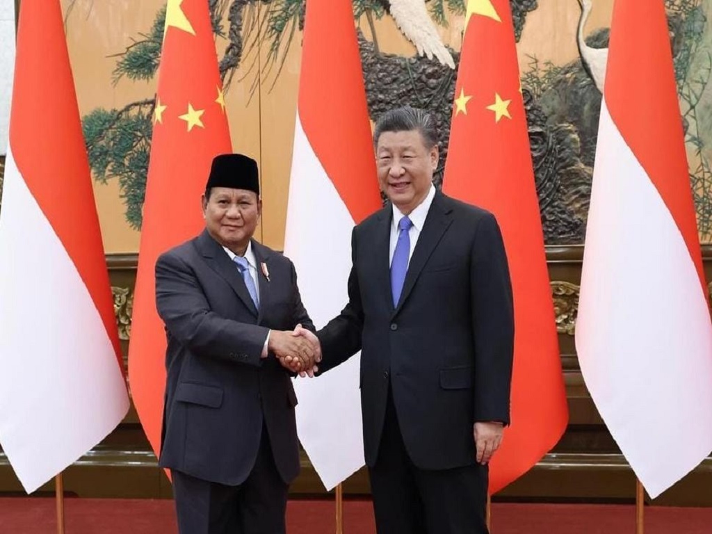 Bertemu Xi Jinping, Prabowo Perkuat Kerja Sama Kemitraan Indonesia dan China