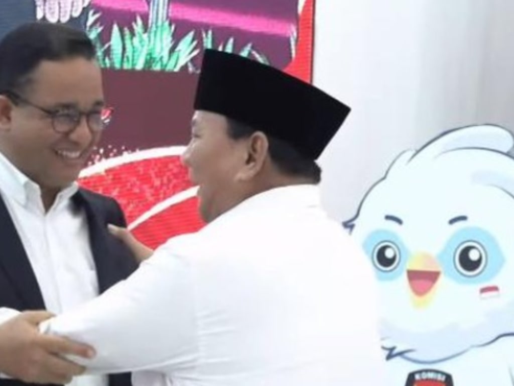 Prabowo: Mas Anies Senyumnya Berat Sekali, Saya Tahu Rasanya, Saya Pernah di Posisi Anda