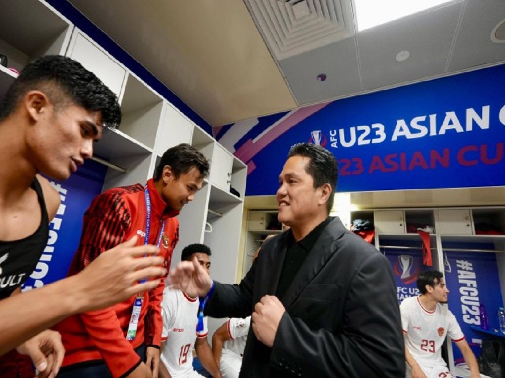 Erick Thohir Puji Timnas U-23: Saya Puas & Bangga