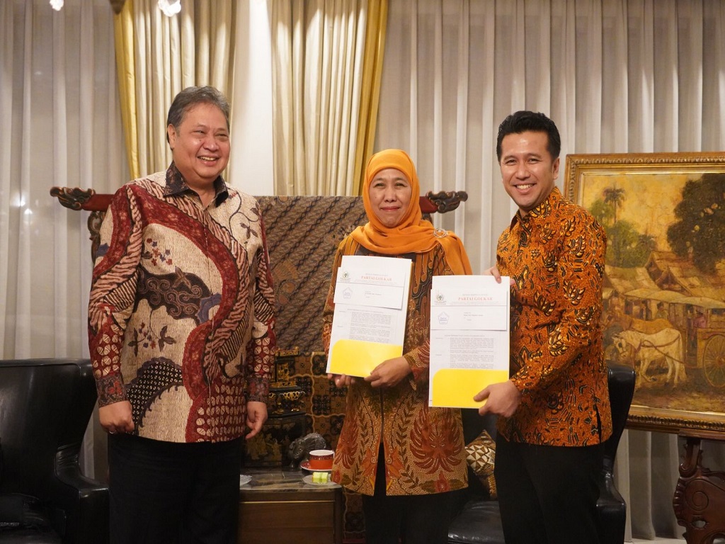 Golkar Usung Khofifah-Emil, Berharap Menang Pilkada Jatim 2024