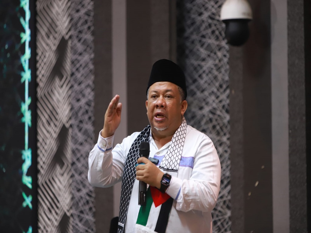 Fahri Hamzah Puji Ketegasan Prabowo Serukan Gencatan Senjata di Gaza, Palestina