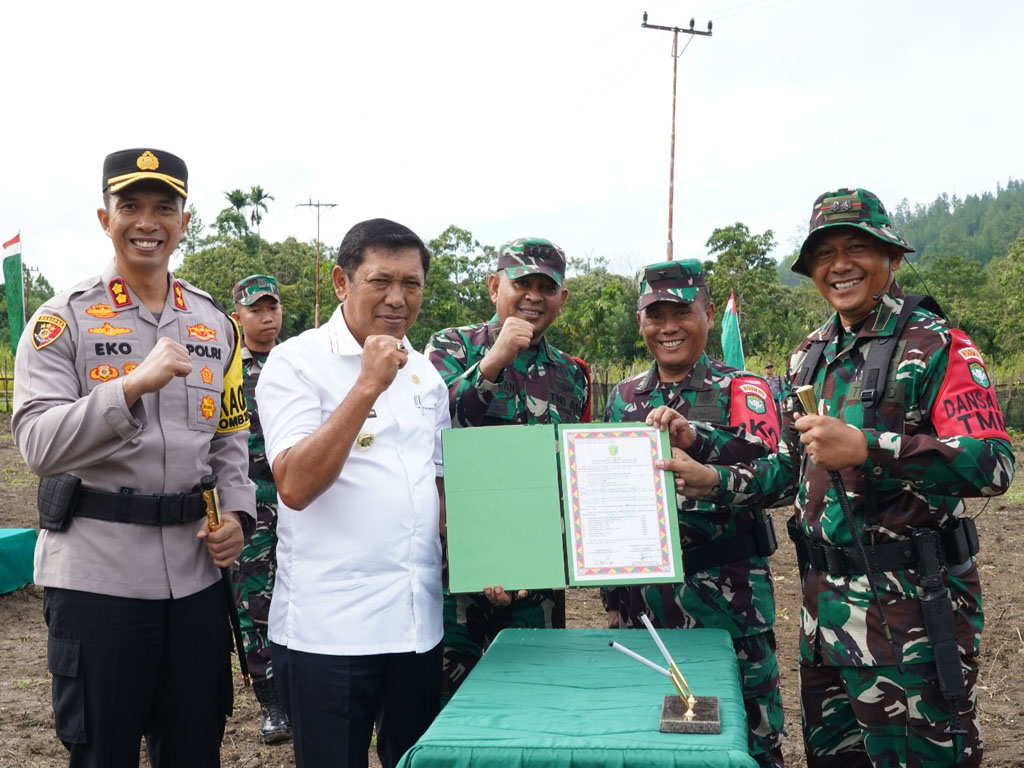 Bakti TNI AD Melalui TMMD Reguler Membangun Desa di Kabupaten Gayo Lues