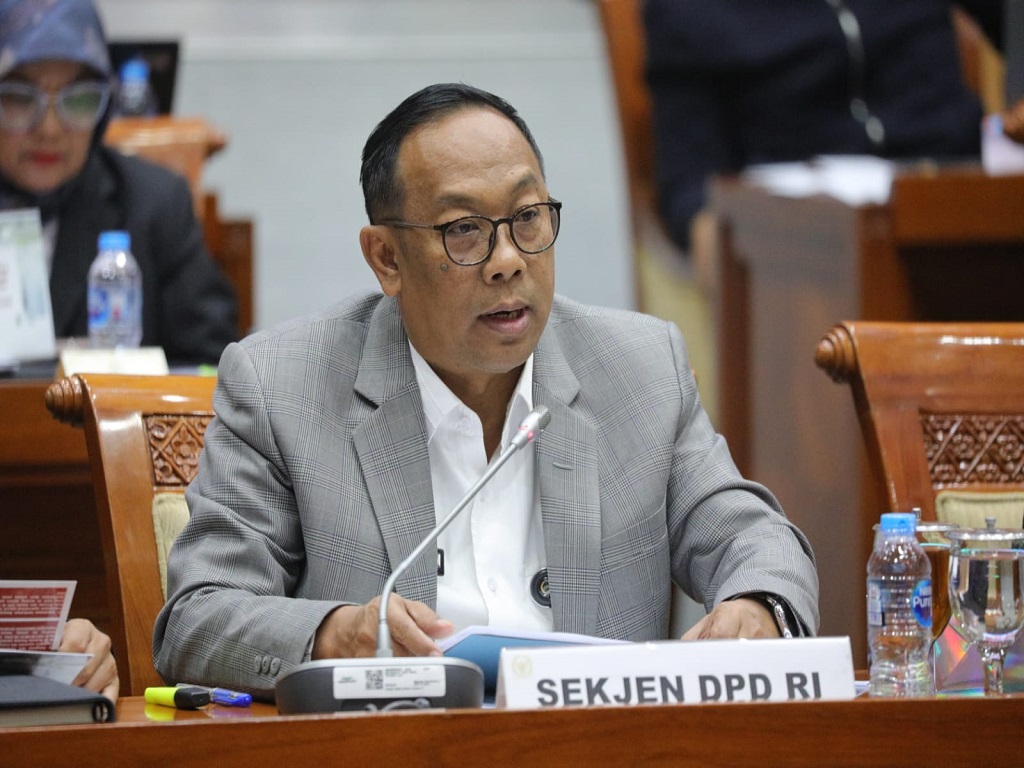 Sekjen DPD RI Rahman Hadi Paparkan Kebutuhan Anggaran Kegiatan DPD RI Sebagai Wakil Daerah