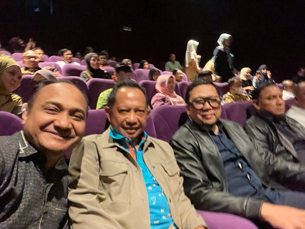 Fachrul Razi Nonton Bareng Bersama Mendagri dan Ketua Komisi 2 DPR RI