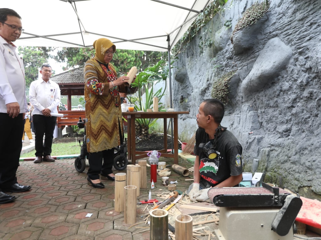 Mensos Risma Ungkap Kiat Sukses Berwirausaha Bagi Penyandang Disabilitas