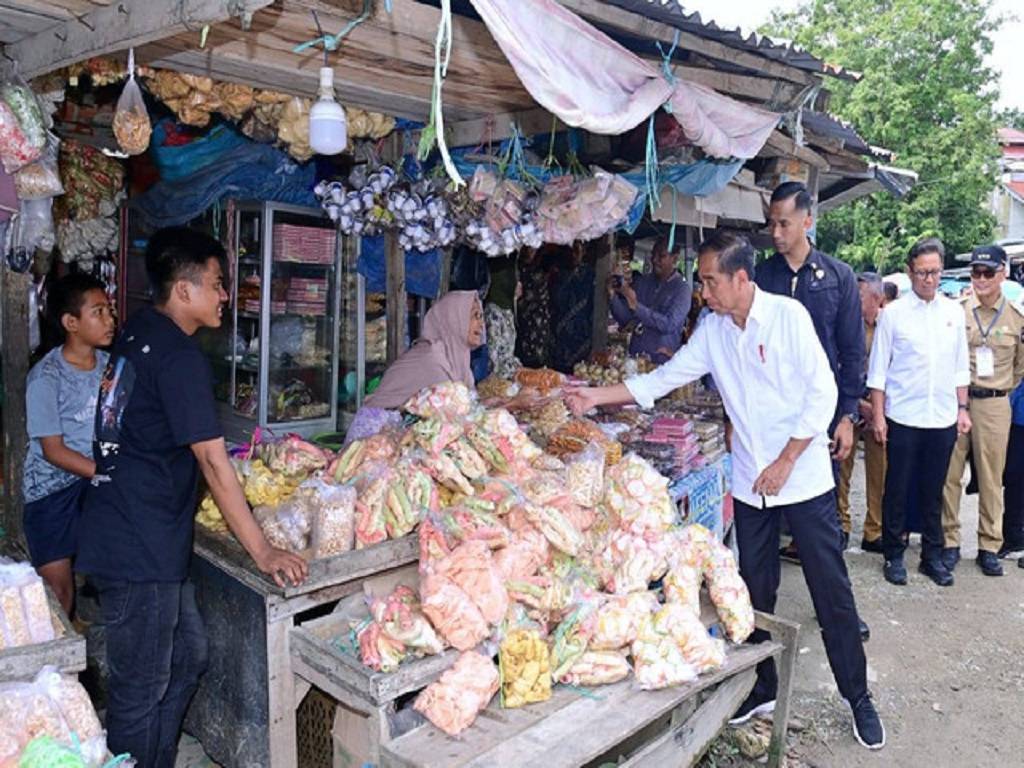 Presiden Jokowi Resmikan Rehabilitasi Pasar Jongke yang Habiskan Anggaran Rp 124 M