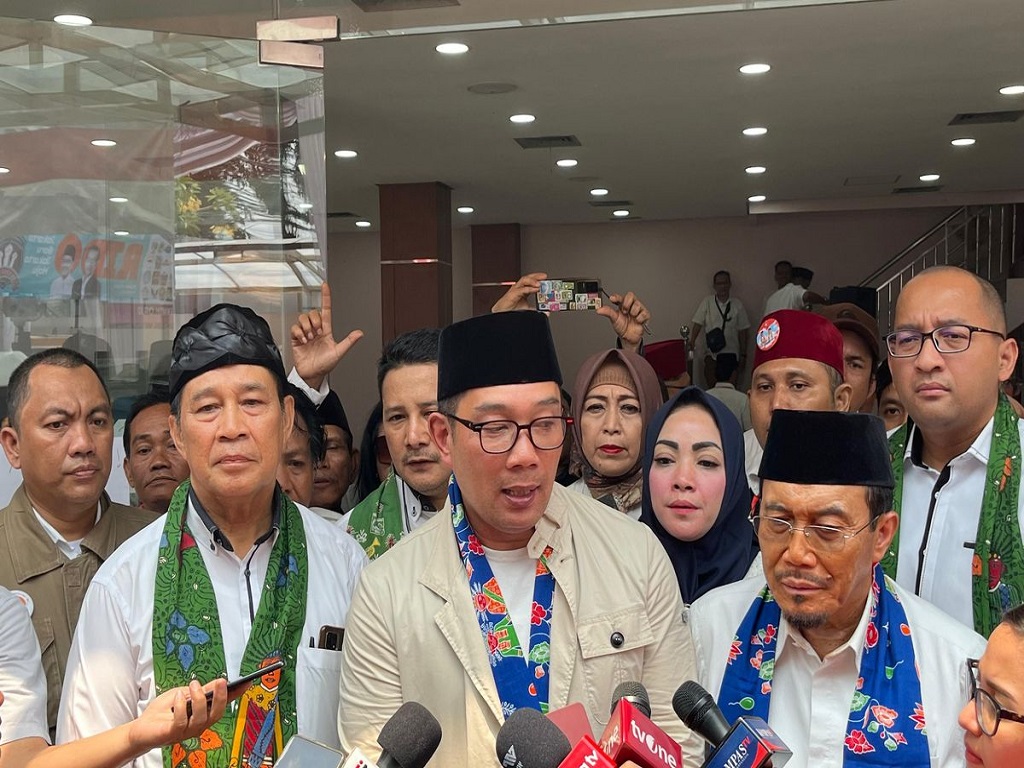 Begini Bunyi Pantun Ridwan Kamil Saat Deklarasi Kampanye Damai