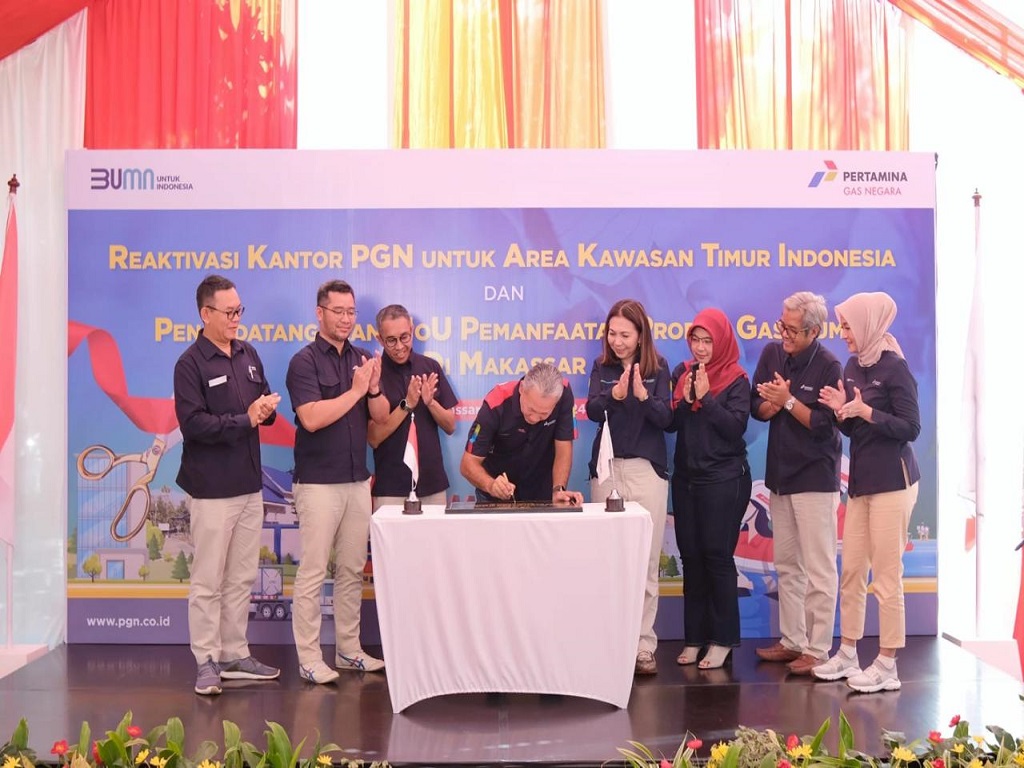 PGN Agresif Kembangkan Market Gas Bumi di Indonesia Timur