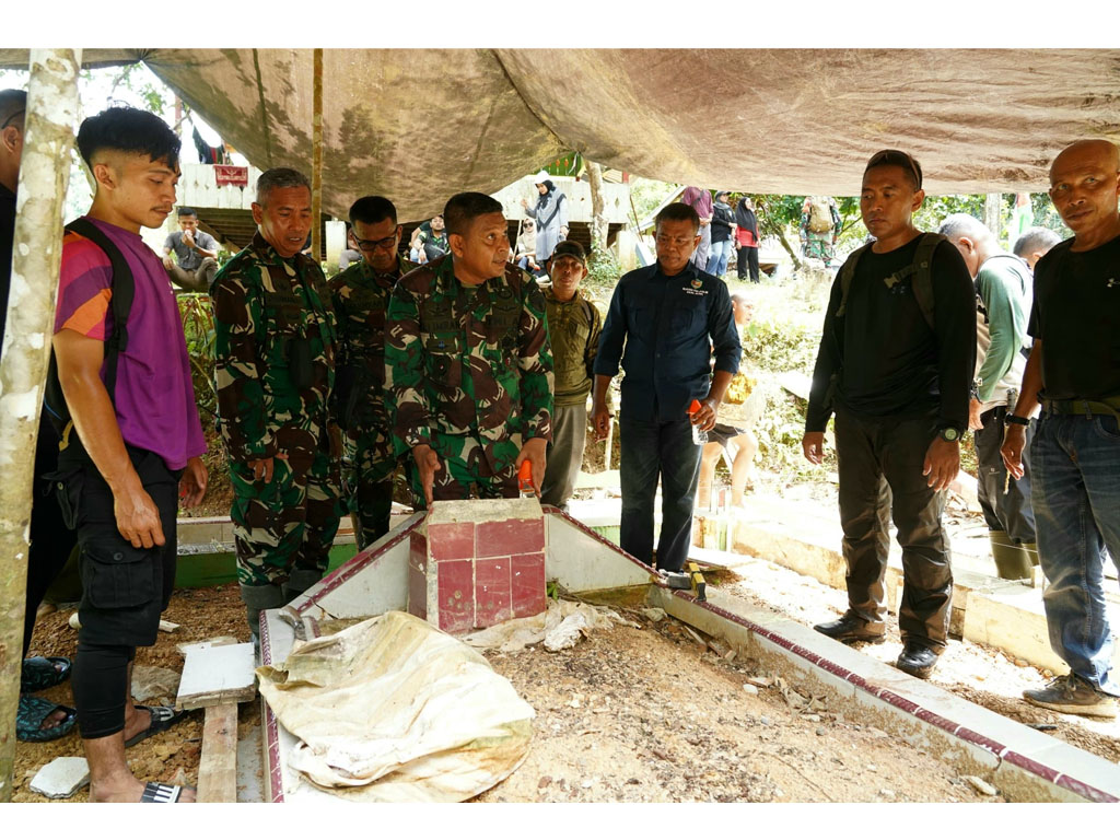 Danrem 011 Lilawangsa Kol Inf Ali Imran Sebut Pemugaran Makam Pahlawan Nasional Cut Meutia Sedang Dikerjakan