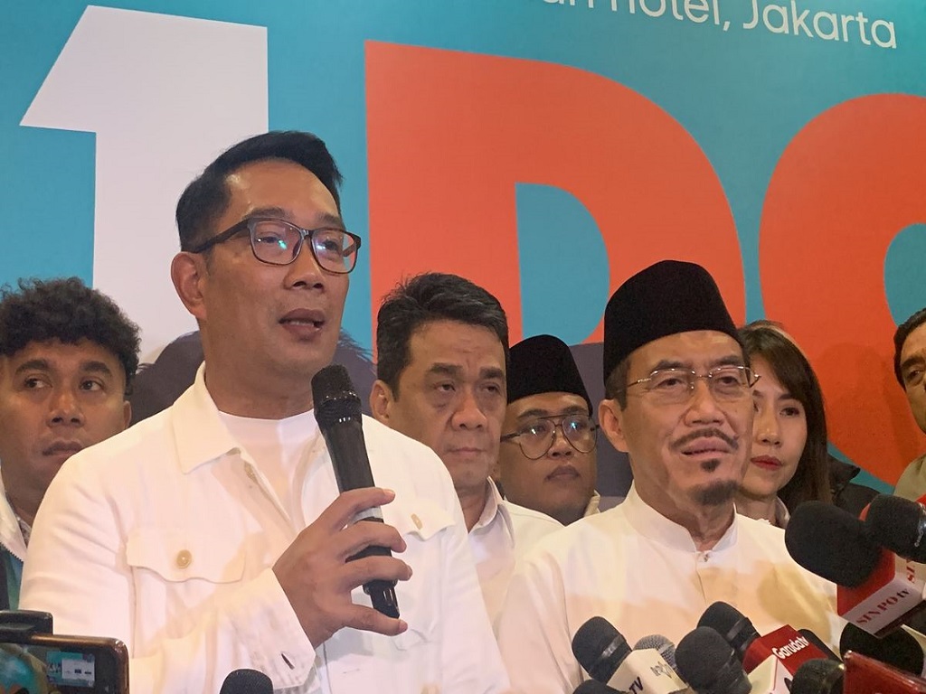 Ridwan Kamil Ucapkan Selamat ke Pramono-Rano: Semoga Amanah Memenuhi Aspirasi Warga Jakarta