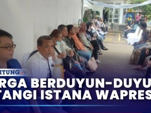 Antrean Panjang di Posko ‘Lapor Mas Wapres’: Warga Berduyun-Duoyun Sampaikan Keluhan