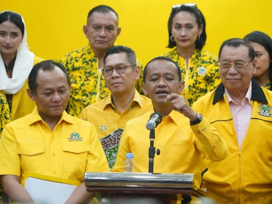 Bahlil Instruksikan Kader Golkar Menangkan Ridwan Kamil-Suswono