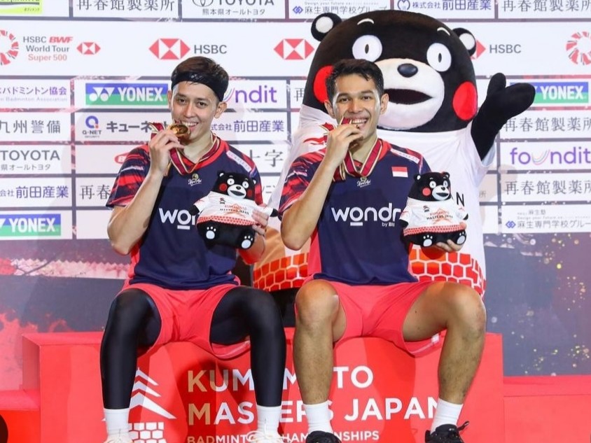 Fajar/Rian Raih Gelar Juara di Kumamoto Japan Masters 2024