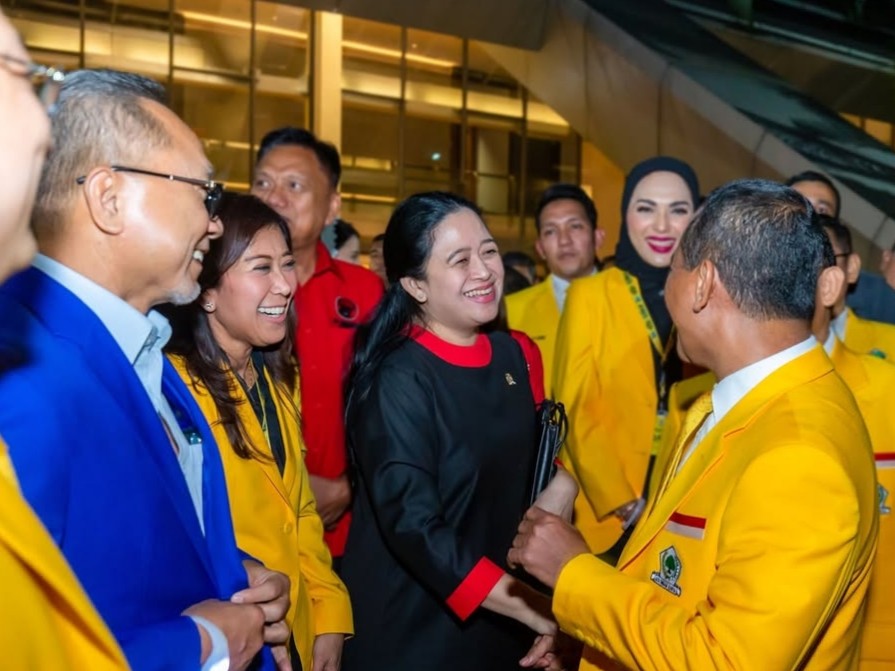 HUT Golkar ke-60: Puan Maharani Hadir, Sarmuji Sebut Sebagai Penghargaan PDIP