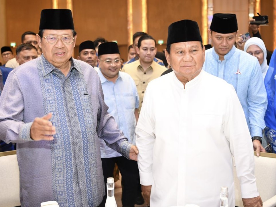 Prabowo dan SBY Menggelar Pertemuan Tertutup di Puri Cikeas