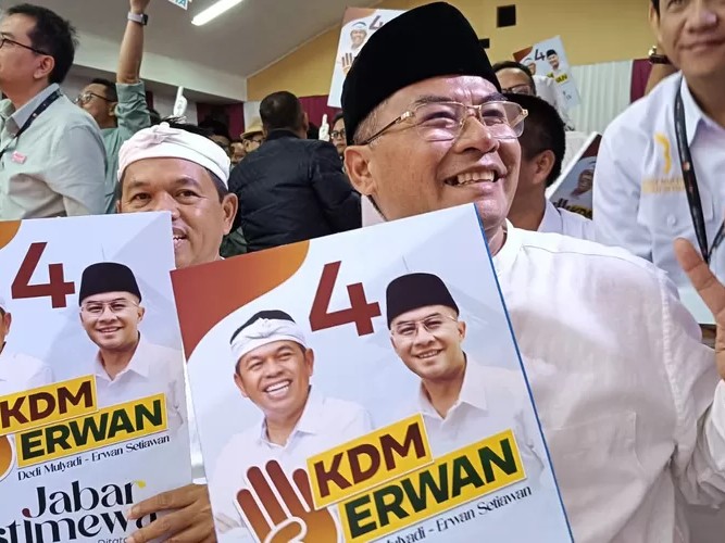 Survei Terbaru: Dedi Mulyadi dan Erwan Setiawan Unggul di Pilkada Jabar 2024