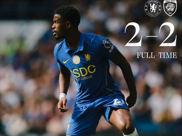Chelsea Dipaksa Hull City Main Imbang di Matchay 4 Liga Premier Inggris 2026/2027