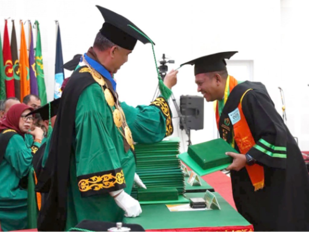 Brigjen TNI Ali Imran Raih Gelar Magister pada Wisuda 1.247 Lulusan Universitas Malikussaleh