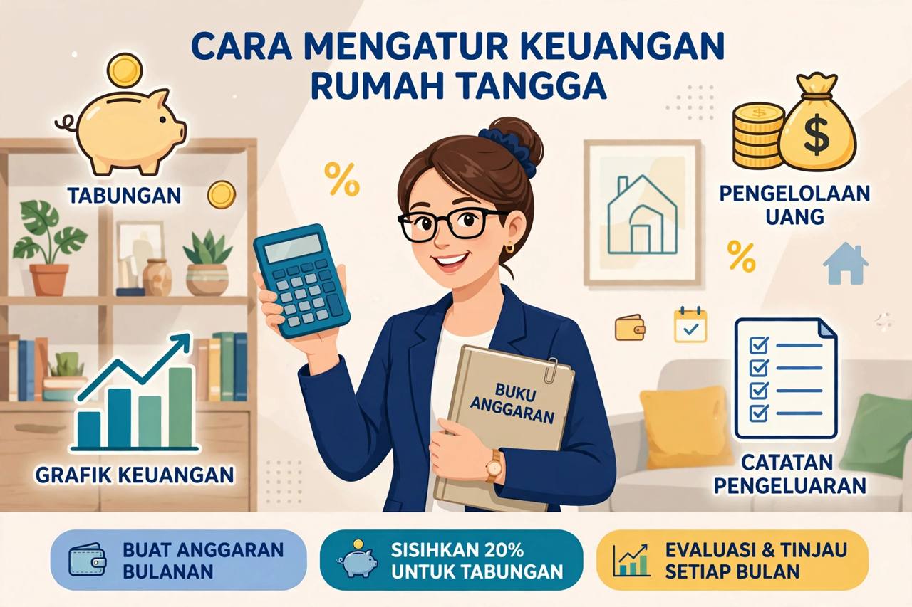 13 Cara Mengatur Keuangan Rumah Tangga agar Tak Bocor di Tengah Harga Naik