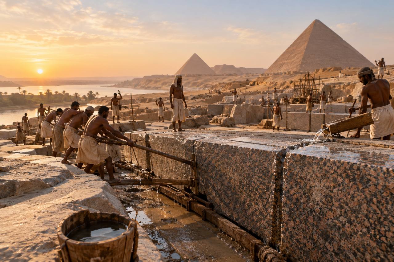 Grok AI dan Misteri Bekas Potongan Granit Aswan: Klaim Presisi 'Seperti Mesin' yang Masih Diperdebatkan